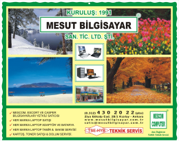 Mesut Bilgisayar San. Tic. Ltd. Şti.