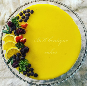 Limonlu cheese cake